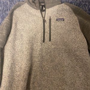 Patagonia Better Sweater 1/4 Zip XL Grey